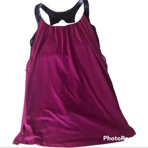Ivivva lululemon pink purple Racerback top